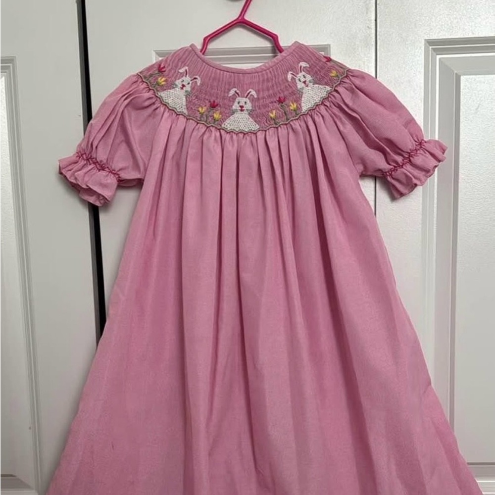 ❌SOLD❌Barefoot Blonde Collection Pink Kids Dress